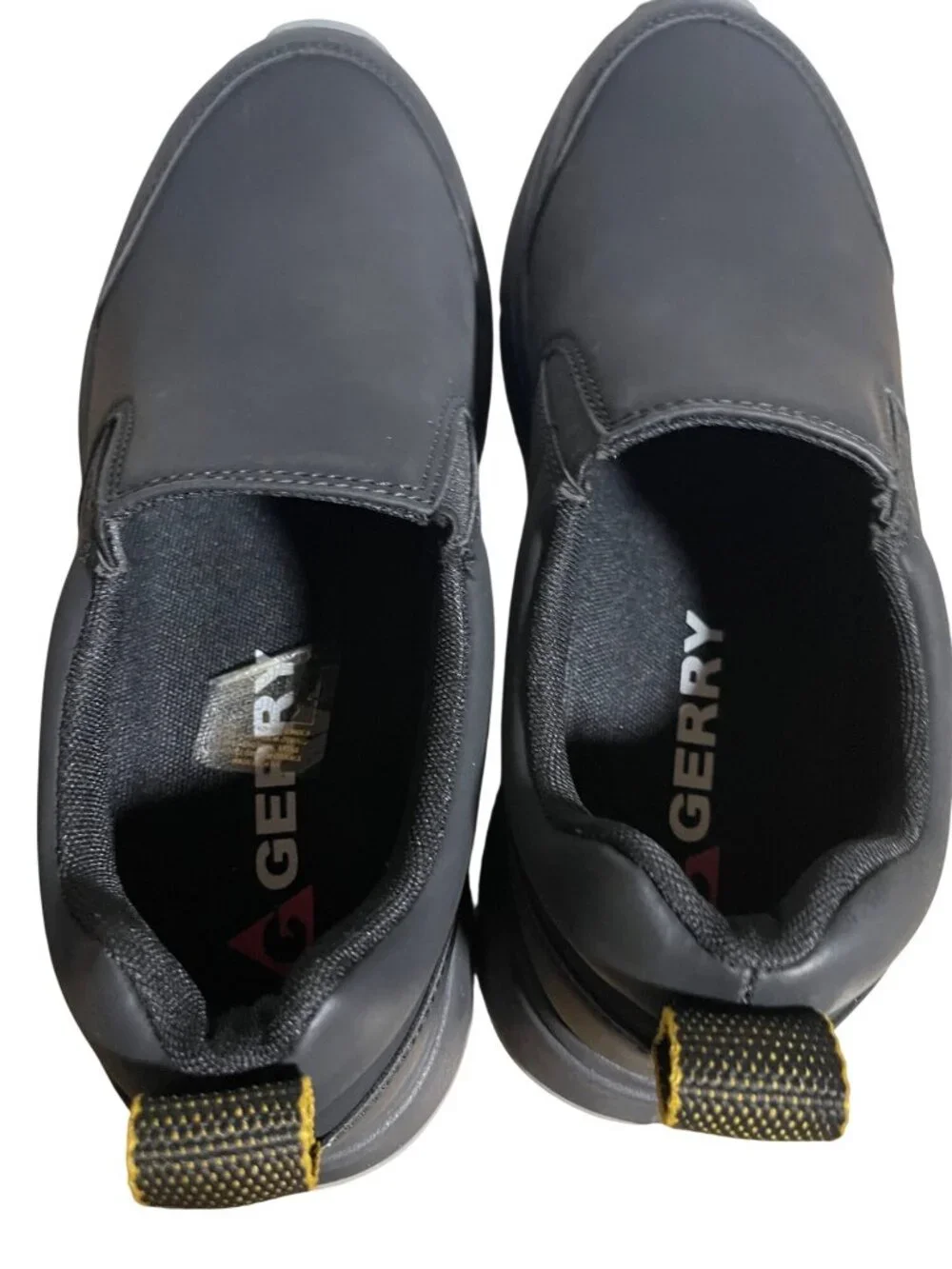 Gerry Mens Moc II Black Slip-On Shoes US Size 9 Everyday Casual